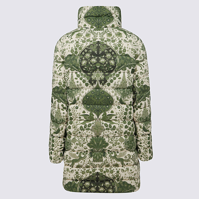 Shop Etro Coats Green