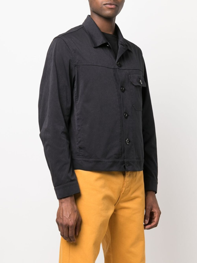 Shop Ten C Jeans Jacket In Black