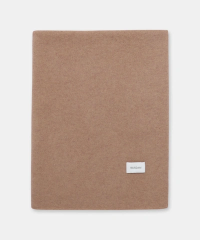 Naadam Knit Throw In Hazelnut