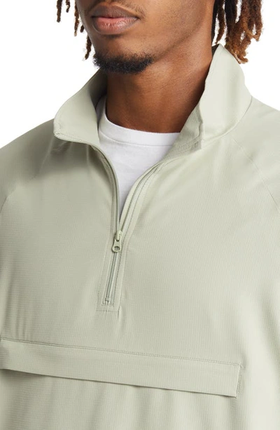 Shop Alo Yoga Touchline Water Resistant Anorak In Limestone