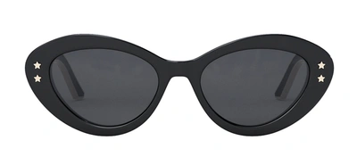 Shop Dior Pacific B1u Cd 40097 U 01a Cat Eye Sunglasses