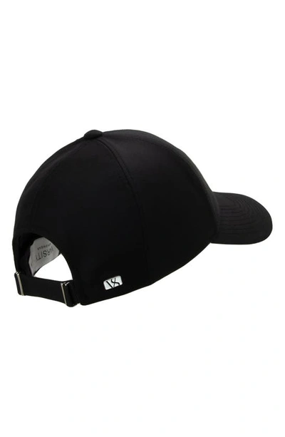 Shop Varsity Headwear Wool Blend Baseball Cap In Black