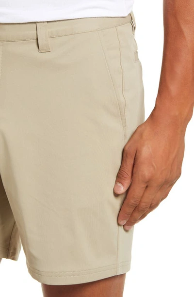 Rhone Flat Front Resort Shorts In Khaki