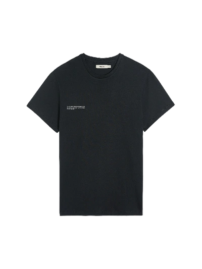 Shop Pangaia 365 Midweight T-shirt In Black