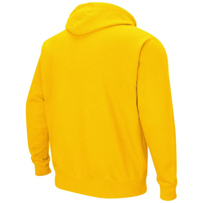 Shop Colosseum Yellow Wichita State Shockers Arch And Logo Pullover Hoodie