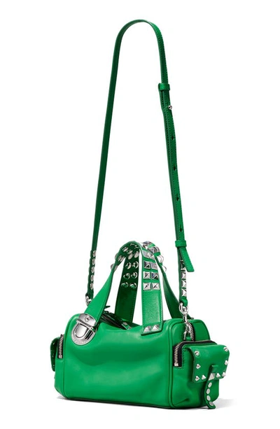 Shop Marc Jacobs The Mini Satchel Bag In Fern Green