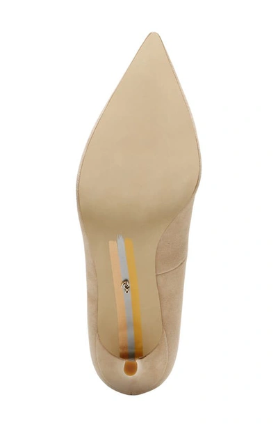 Shop Sam Edelman Vienna Pointed Toe Pump In Cappuccino