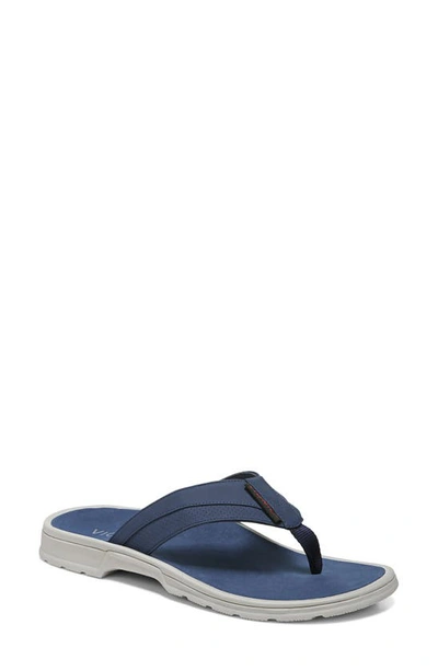 Shop Vionic Wyatt Flip Flop In Navy