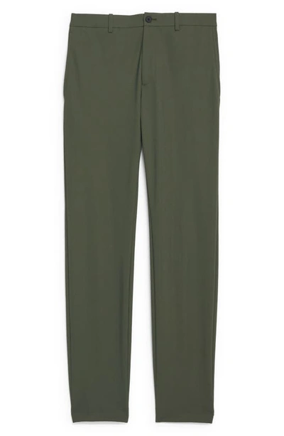 Theory Men's Zaine Precision Ponte Slim-straight Chino-style Pants In Branch Green - 0vc