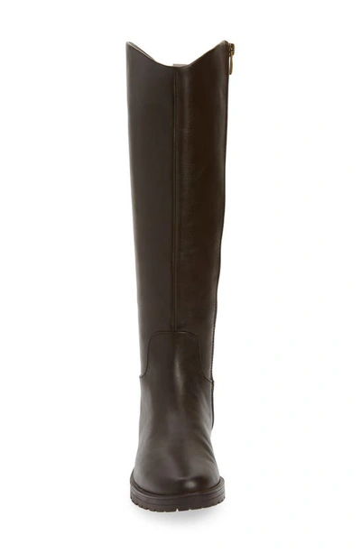 Shop Nordstrom Oliver Riding Boot In Brown Coffee