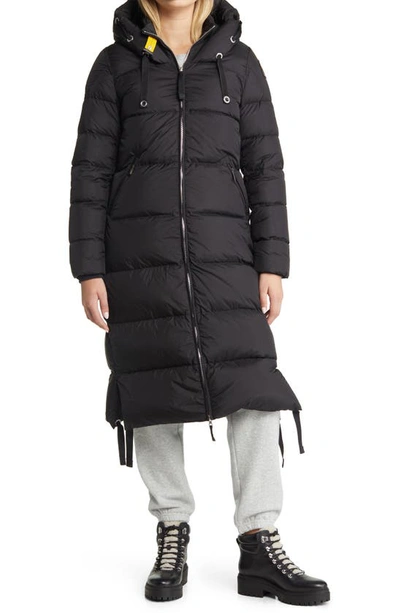 Shop Parajumpers Panda Hooded Down Puffer Parka In Black