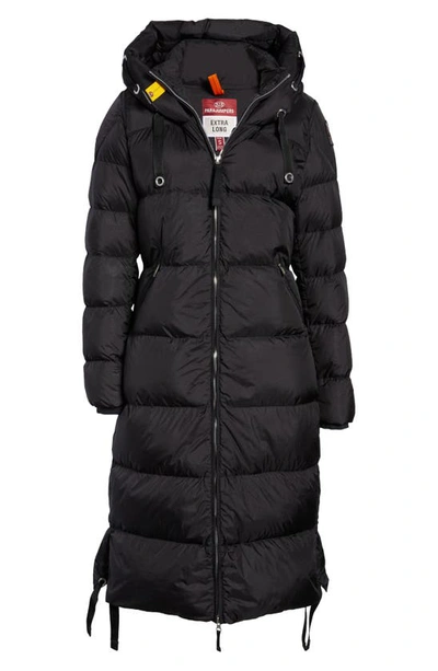 Shop Parajumpers Panda Hooded Down Puffer Parka In Black