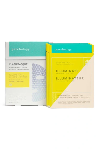 Shop Patchology Illuminate Flashmasque™ Facial Sheets, 4 Count