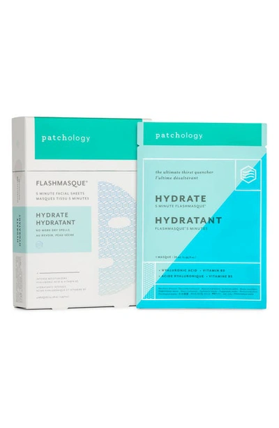 Shop Patchology Hydrate Flashmasque™ 5-minute Facial Sheet Mask, 4 Count