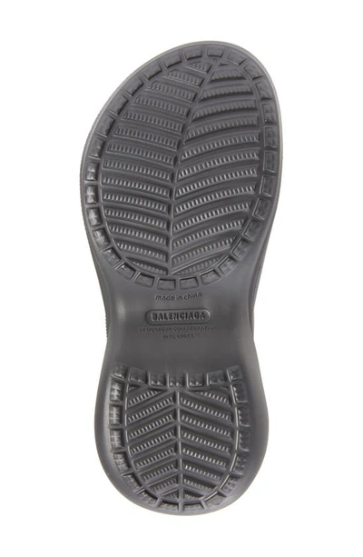 Shop Balenciaga X Crocs Water Resistant Boot In Grafite