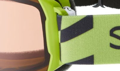 Shop Smith Daredevil Snow Goggles In Algae Illusions / Rc36