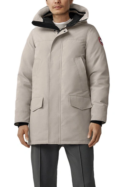 Shop Canada Goose Langford 625-fill Power Down Parka In Limestone