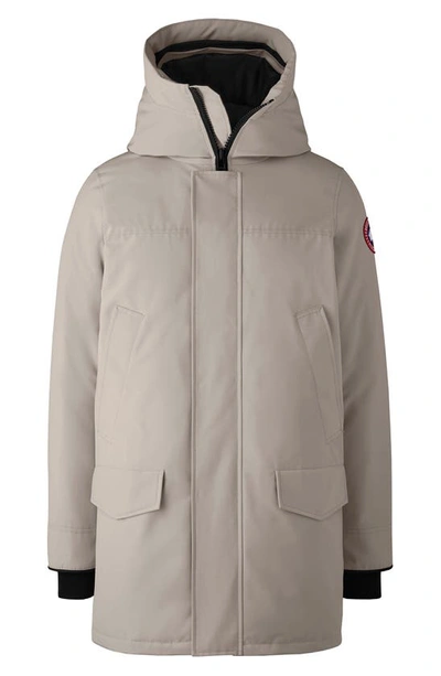Shop Canada Goose Langford 625-fill Power Down Parka In Limestone
