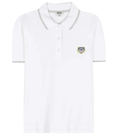 Shop Kenzo Cotton Polo Shirt
