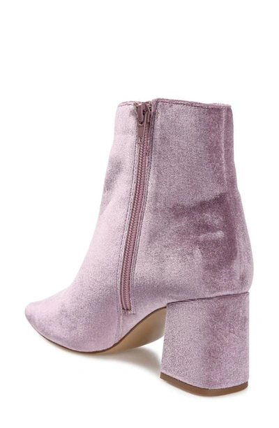 Shop Journee Collection Hazara Block Heel Bootie In Lilac