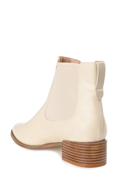 Journee Collection Chayse Tru Comfort Foam Bootie In Off White