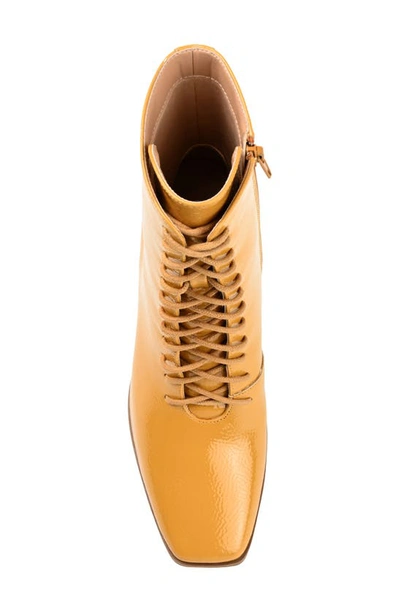 Journee Collection Covva Tru Comfort Foam Bootie In Mustard