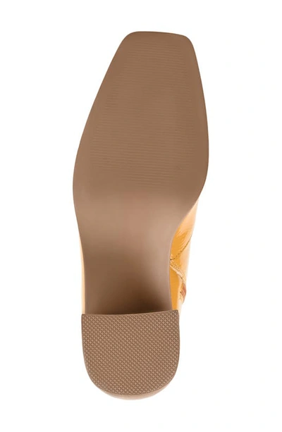 Shop Journee Collection Covva Tru Comfort Foam Bootie In Mustard