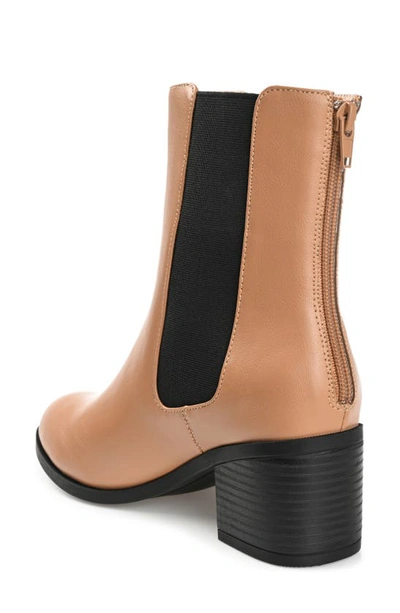Journee Collection Tayshia Tru Comfort Foam Bootie In Tan