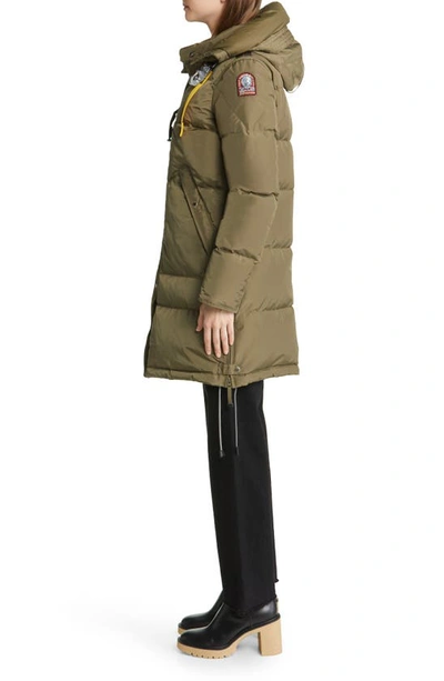 Shop Parajumpers Long Bear Base Down Jacket In Toubre