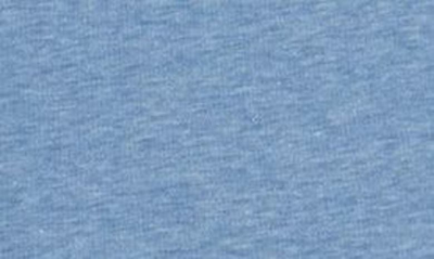 Travismathew The Crew Long Sleeve T-shirt In Heather Copen Blue