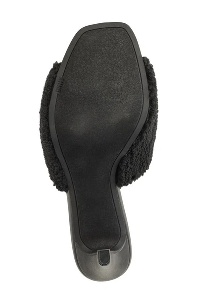 Shop Dkny Bronx Slip-on Mule Sandal In Black Black