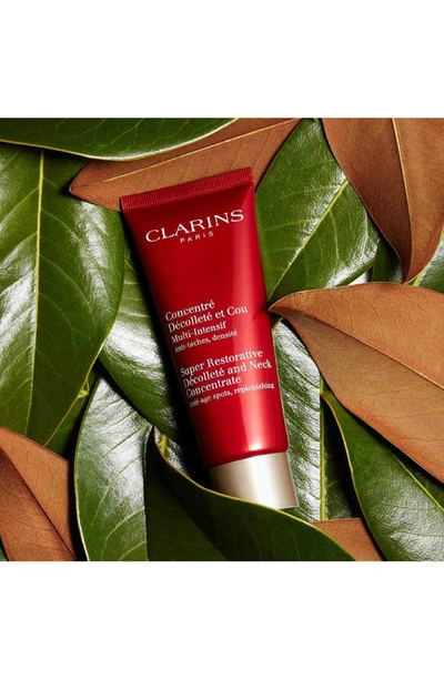 Shop Clarins Super Restorative Anti-aging Décolleté And Neck Cream