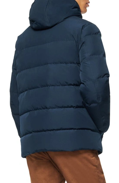 Shop Marc New York Montrose Water Resistant Quilted Coat In Ink