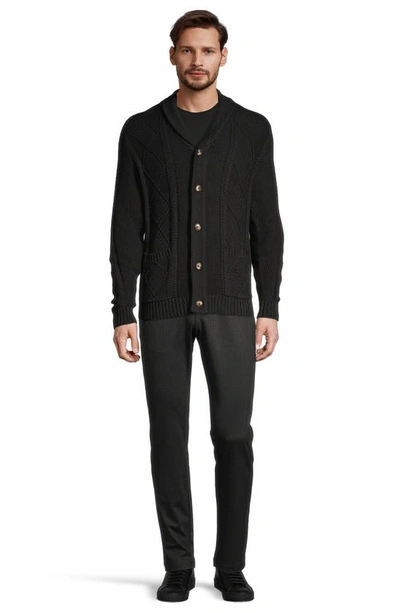 Shop Soul Of London Full Button Cardigan In Black