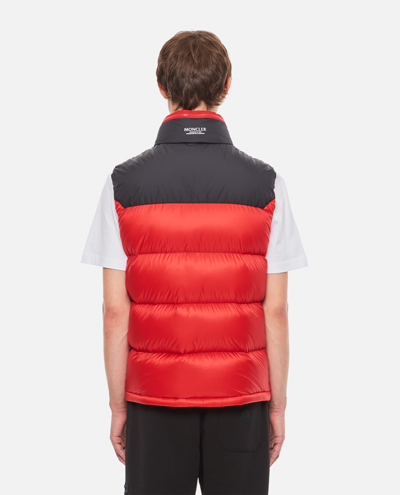 Shop Moncler Ophrys' Down-filled Vest In Red
