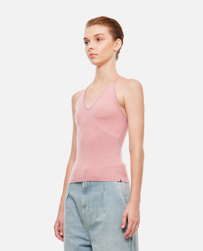 Costa Cashmere Top In Pink