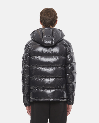 Shop Moncler Down-filled 'maya' Jacket In Black