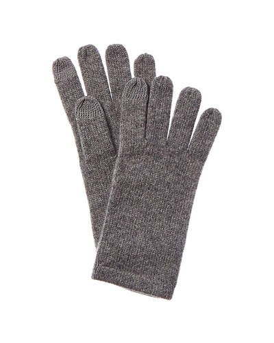 Shop Phenix Cashmere Tech Gloves In Grey