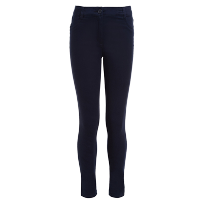 Shop Nautica Girl's Sateen Skinny Pant (plus Sizes) In Black