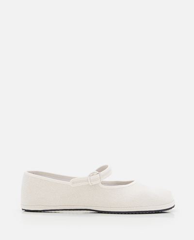 Shop Drogheria Crivellini Fu Tabi Mary Jane In White