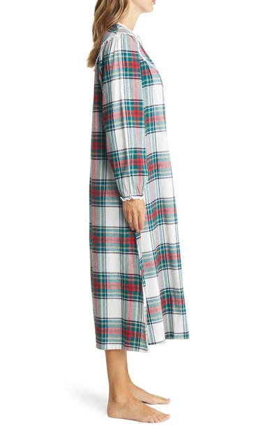 Lanz Of Salzburg Ballet Nightgown In Multi Plaid