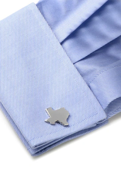 Cufflinks, Inc Texas Cufflinks In Silver