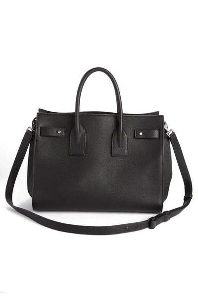 Shop Saint Laurent Small Sac De Jour Tote In Noir