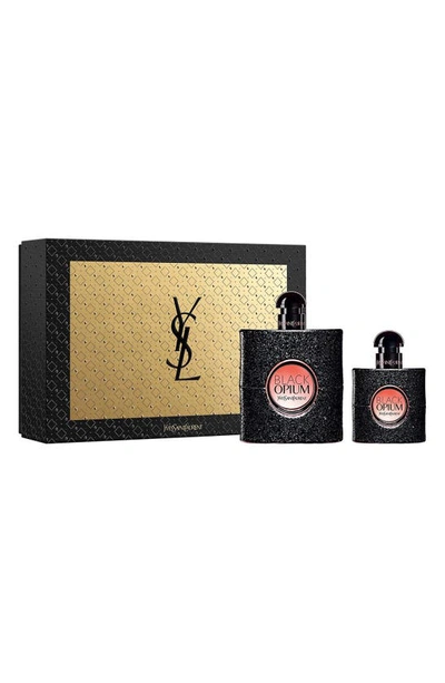 At hoppe matrix Tålmodighed Saint Laurent Black Opium Eau De Parfum Set Usd $222 Value | ModeSens