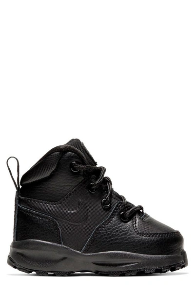 Shop Nike Manoa Ltr (td) Boot In 001 Black/black