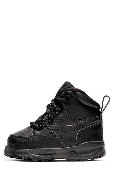 Shop Nike Manoa Ltr (td) Boot In 001 Black/black