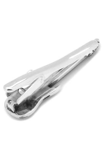 Ox & Bull Trading Co. Ox And Bull Trading Co. Guitar Tie Clip In Silver