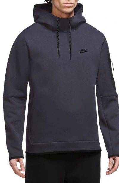 Nike Sportswear Tech Fleece Hoodie In Cave Purple/ Black | ModeSens