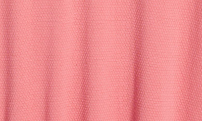 Shop Ted Baker Chard Textured Pocket Polo In Mid Pink