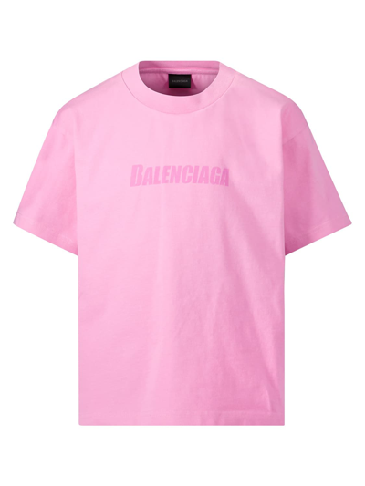 Balenciaga Kids T-shirt For Girls In Fucsia | ModeSens